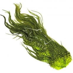 Hareline Feathers Half Grizzly Saddle