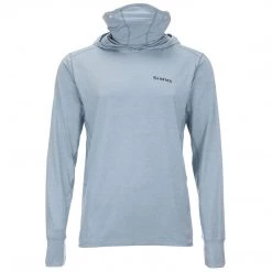 Simms Fishing Products Shirts Simms SolarFlex Guide Cooling Hoody Steel Blue