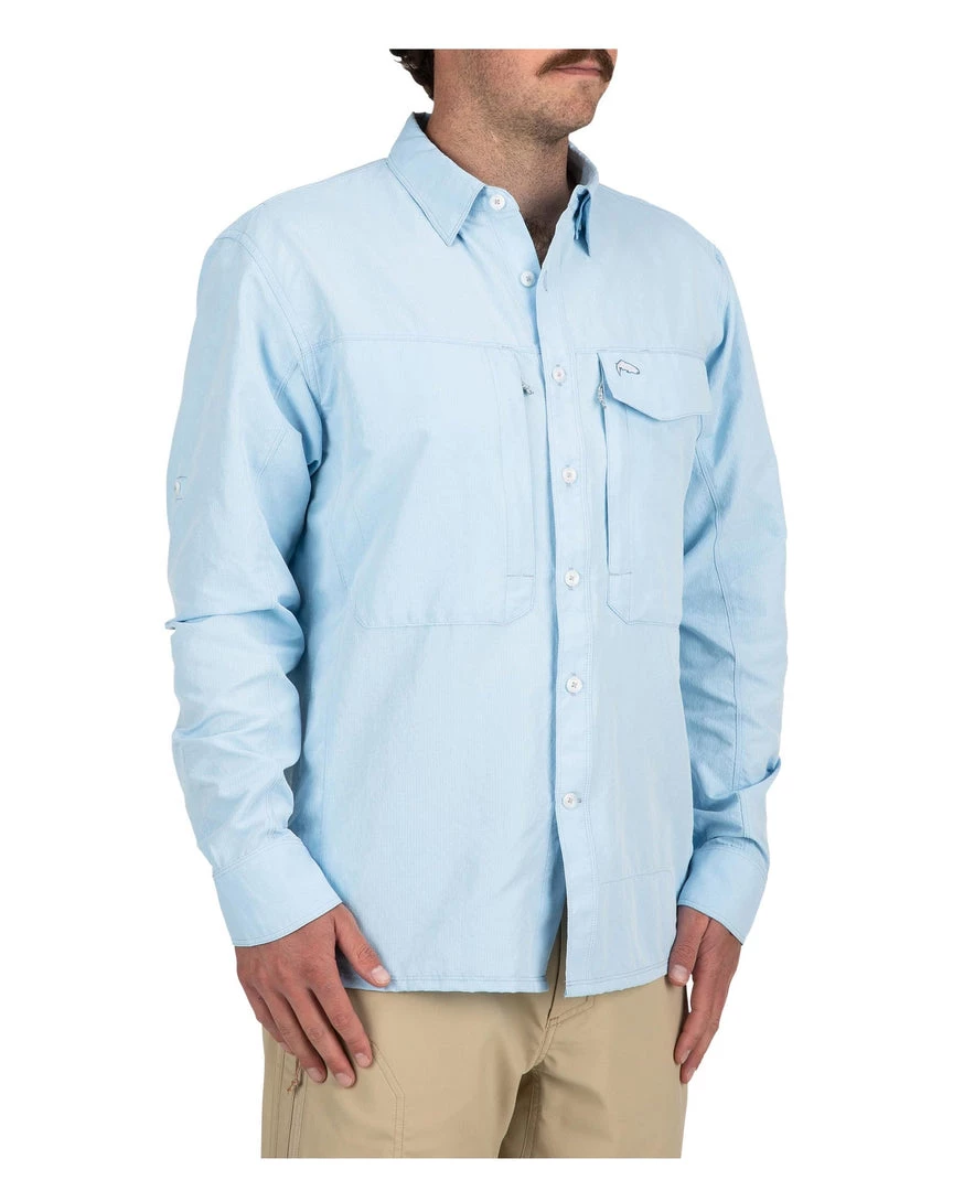 Simms Fishing Products Shirts Simms Guide Shirt Sky 3 Simms Fishing Products Shirts Simms Guide Shirt Sky