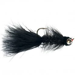 Umpqua Feather Merchants Flies Lead Eyed Krystal Bugger Black