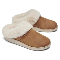 Olukai Ku‘i Women's Slip-On Slippers Tan / Bone Footwear
