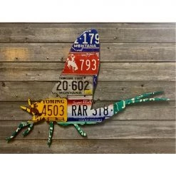 Cody Richardson's Mixed Western Mayfly License Plate Art Gifts