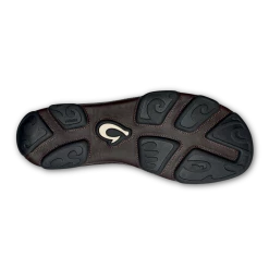 Olukai Moloa Men's Leather Slip-On Shoes Dark Wood / Dark Java 9 Olukai Moloa Men's Leather Slip-On Shoes Dark Wood / Dark Java