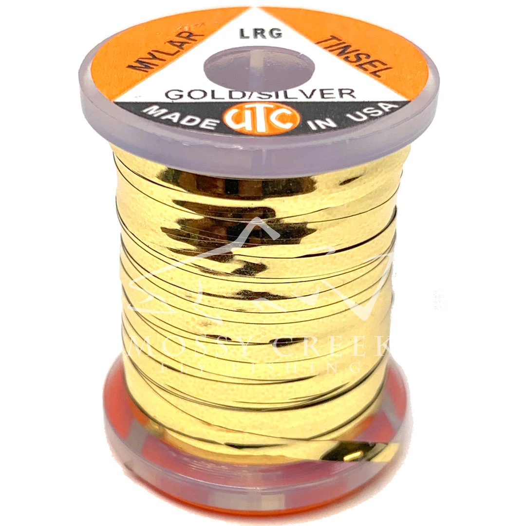 Wapsi Fly UTC Flat Mylar Gold/Silver Tinsel 1 Wapsi Fly UTC Flat Mylar Gold/Silver Tinsel