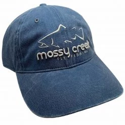 Mossy Creek Fly Fishing New Mossy Creek 6 Panel Hat Navy