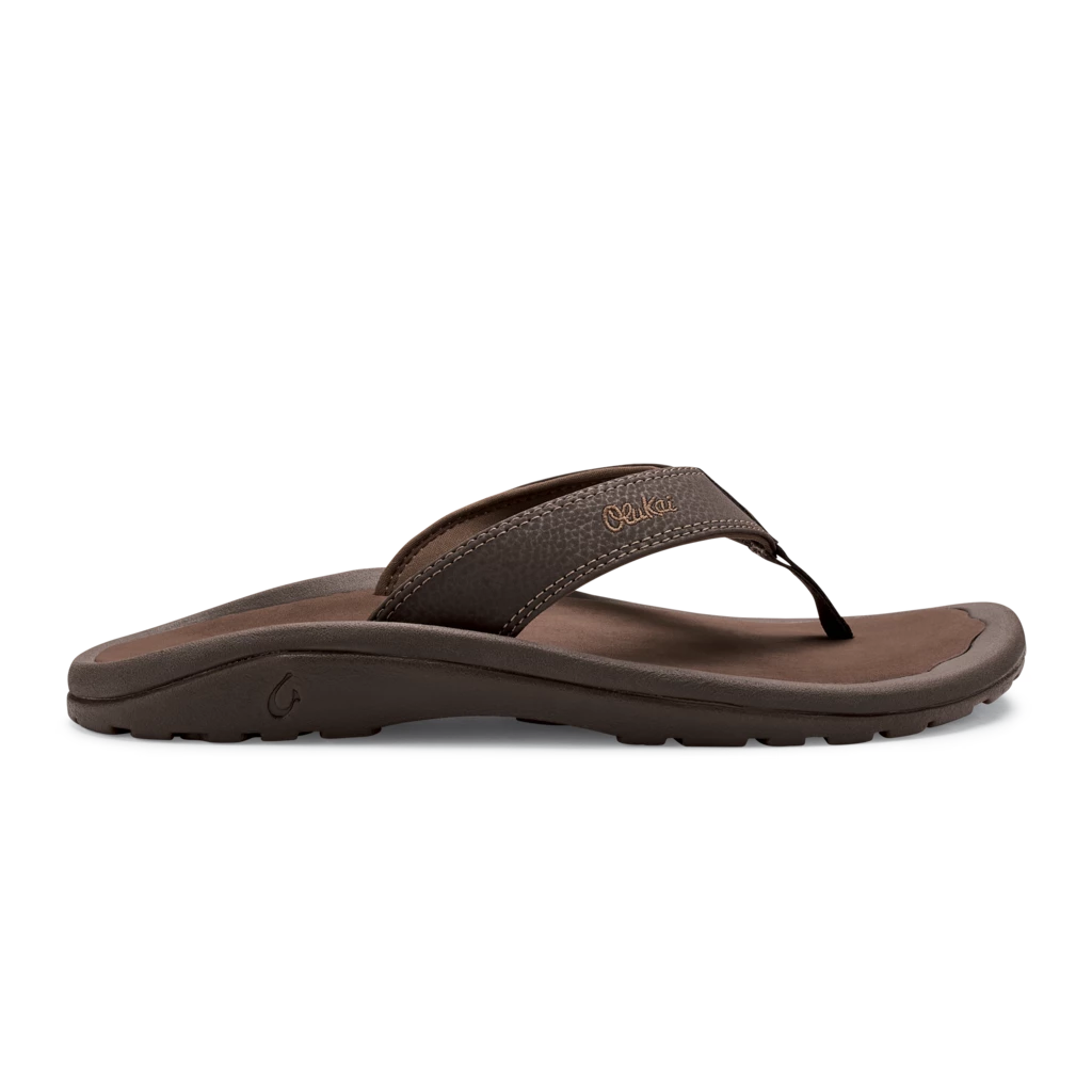 Footwear Olukai 'Ohana Men's Beach Sandals Dark Java / Ray 1 Footwear Olukai 'Ohana Men's Beach Sandals Dark Java / Ray