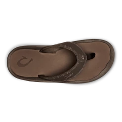 Footwear Olukai 'Ohana Men's Beach Sandals Dark Java / Ray