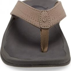 Olukai 'Ohana Women's Beach Sandals Taupe / Island Salt