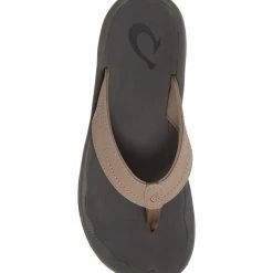 Olukai 'Ohana Women's Beach Sandals Taupe / Island Salt