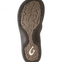 Olukai 'Ohana Women's Beach Sandals Taupe / Island Salt