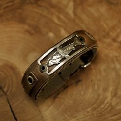 Sight Line Provisions Lost Cast Collection - Oyster Bamboo Edition - Bronze No. 1 Bronze On Horween Brown