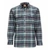 Simms Fishing Products SALE Simms Coldweather Shirt Atlantis Steel Plaid