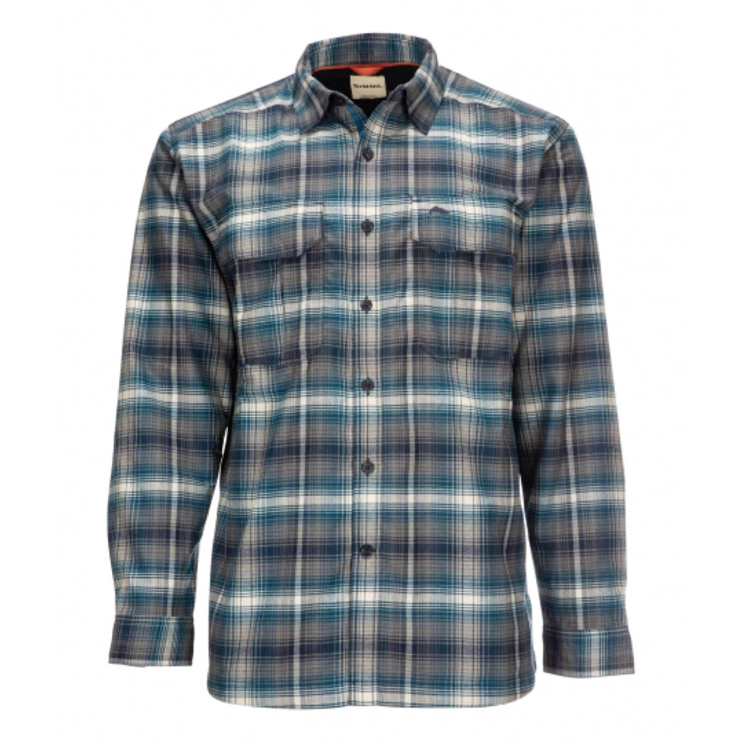 Simms Fishing Products SALE Simms Coldweather Shirt Atlantis Steel Plaid 1 Simms Fishing Products SALE Simms Coldweather Shirt Atlantis Steel Plaid