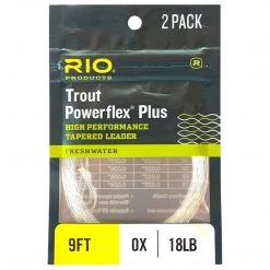 RIO Products RIO Powerflex Plus Leader 2 Pack Leaders & Tippet