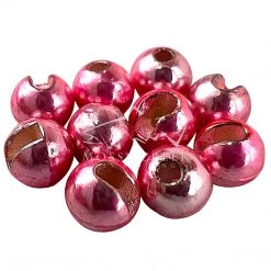 Umpqua Feather Merchants Beads, Cones, Eyes Radiant Slotted Tungsten Bead Pink