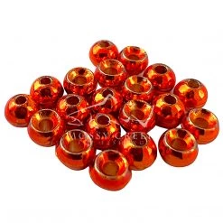 Umpqua Feather Merchants Beads, Cones, Eyes Radiant Tungsten Bead Orange