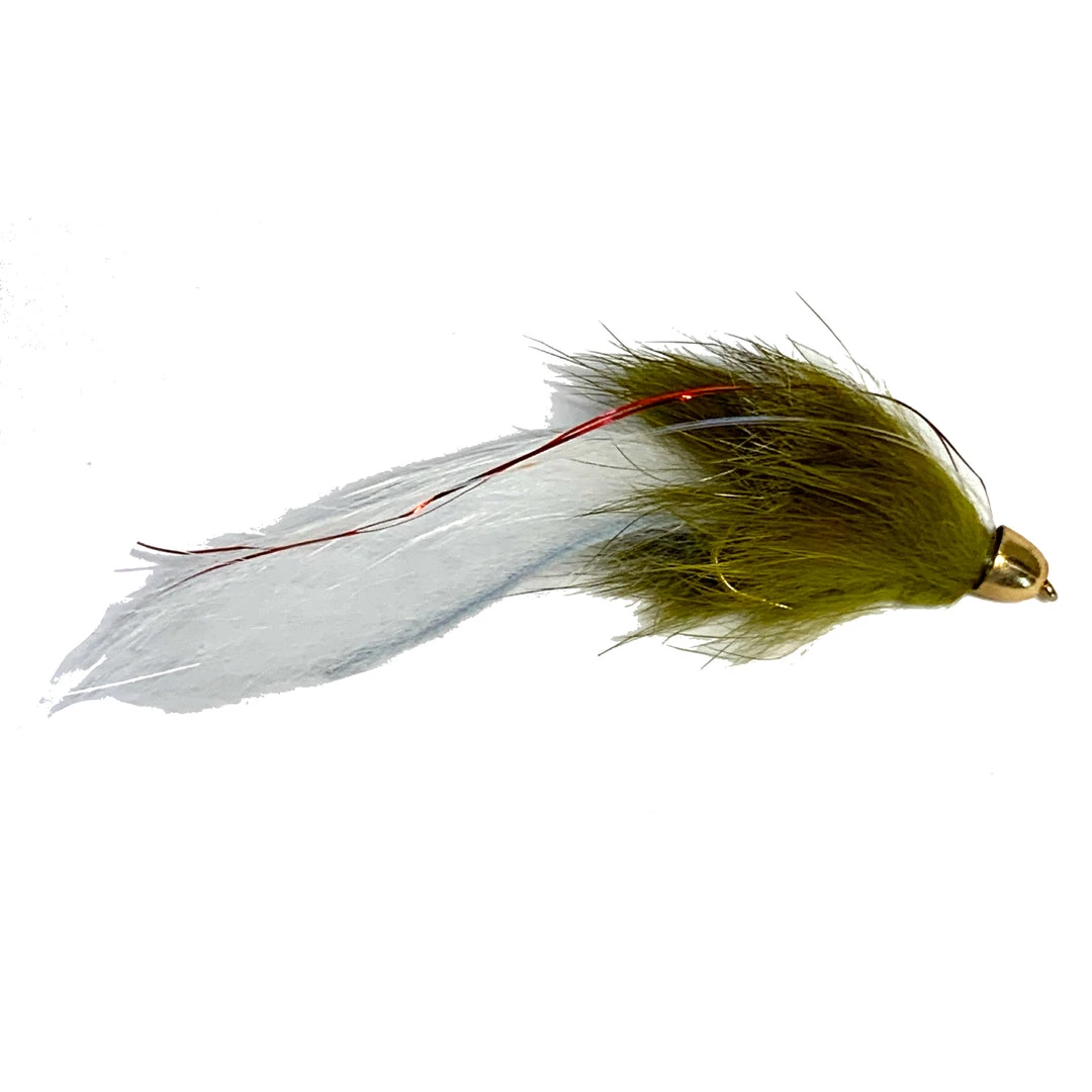 Fulling Mill Hawkin's Little Rascal Olive White Flies 1 Fulling Mill Hawkin's Little Rascal Olive White Flies