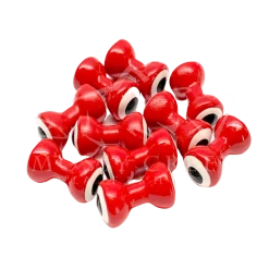 Hareline Double Pupil Lead Eyes Beads, Cones, Eyes