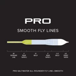 Fly Lines Orvis PRO Saltwater Smooth All Rounder Fly Line 5 Fly Lines Orvis PRO Saltwater Smooth All Rounder Fly Line