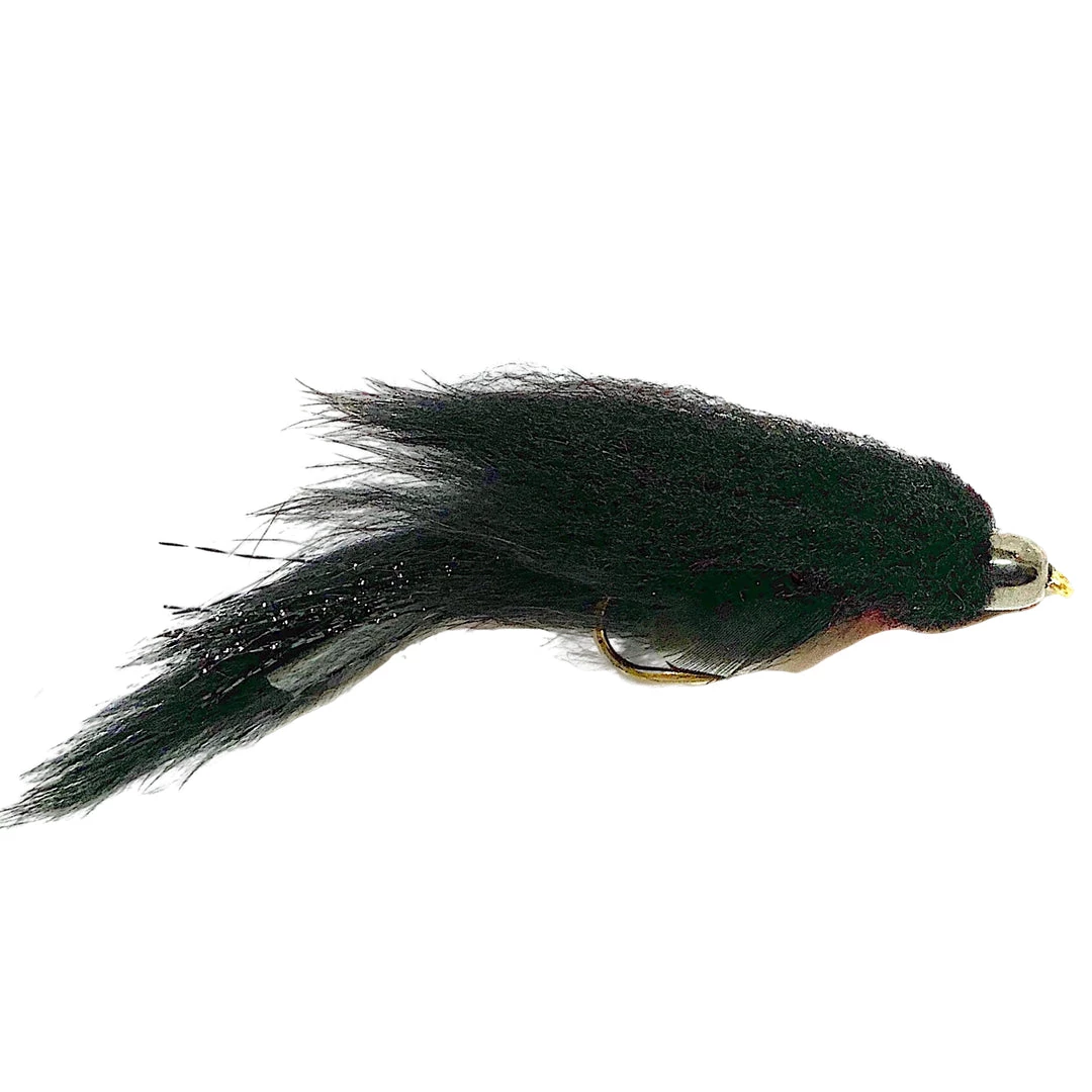 Umpqua Feather Merchants Conehead Wool Sculpin Black Flies 1 Umpqua Feather Merchants Conehead Wool Sculpin Black Flies