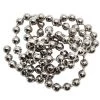Wapsi Fly Bead Chain Eyes Silver Beads, Cones, Eyes
