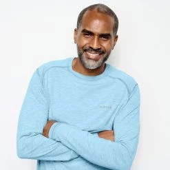 Mossy Creek Fly Fishing Orvis Drirelease Long-Sleeved Crew Skyline 9 Mossy Creek Fly Fishing Orvis Drirelease Long-Sleeved Crew Skyline