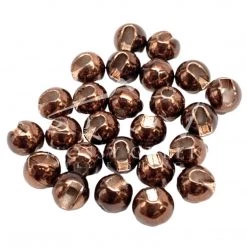 Fulling Mill Slotted Tungsten Bead Metallic Brown Beads, Cones, Eyes