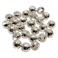 Fulling Mill Slotted Tungsten Bead Silver Beads, Cones, Eyes
