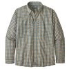 SALE Patagonia Men's L/S Sun Stretch Shirt Smolder Blue