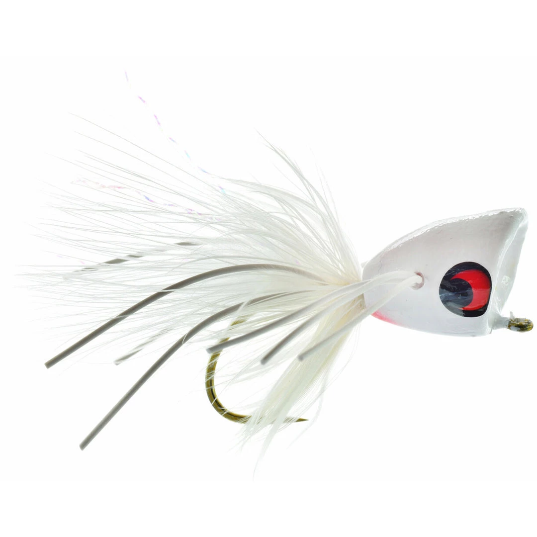 Umpqua Feather Merchants Umpqua Bass Popper Snow White Flies 1 Umpqua Feather Merchants Umpqua Bass Popper Snow White Flies