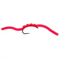 Umpqua Feather Merchants Flies Squirmy Wormie Blood Red