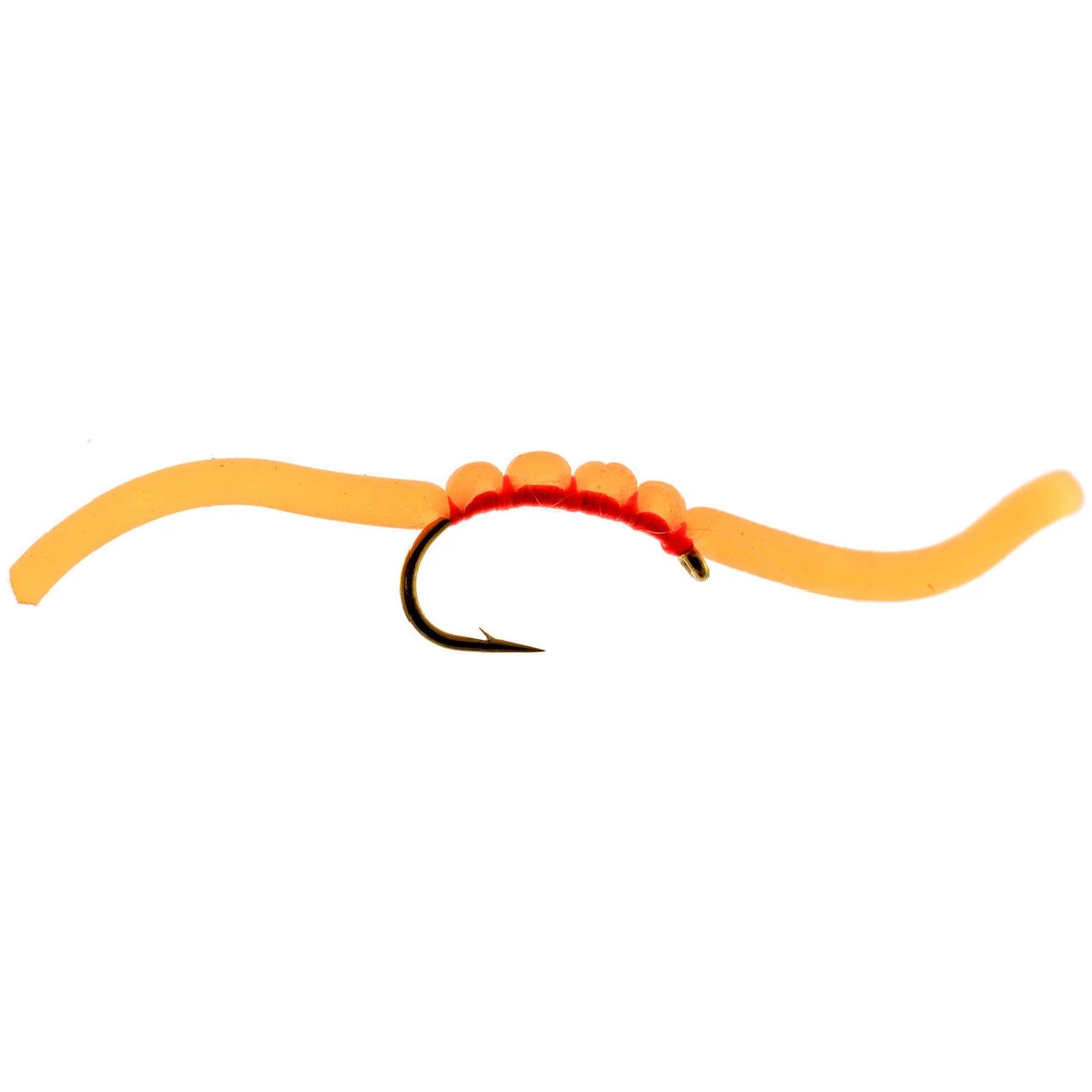 Umpqua Feather Merchants Flies Squirmy Wormie Orange 1 Umpqua Feather Merchants Flies Squirmy Wormie Orange