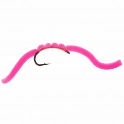 Umpqua Feather Merchants Squirmy Wormie Pink Flies