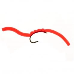 Umpqua Feather Merchants Flies Squirmy Wormie Red