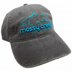 Mossy Creek Fly Fishing New Mossy Creek 6 Panel Hat Charcoal