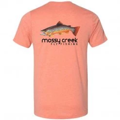 Mossy Creek Fly Fishing Mossy Creek Short Sleeve T-Shirt Heathered Sunset