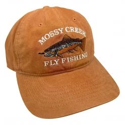 Mossy Creek Fly Fishing Hats Mossy Creek Vintage Logo Unstructured 6 Panel Toast