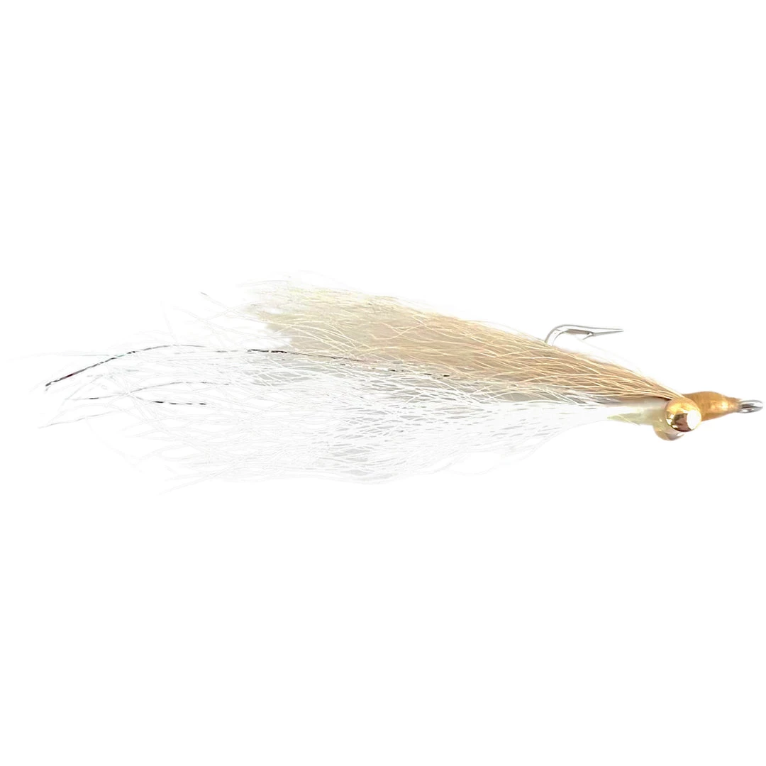 Mattioli Flies Clouser Minnow Tan Over White 1 Mattioli Flies Clouser Minnow Tan Over White