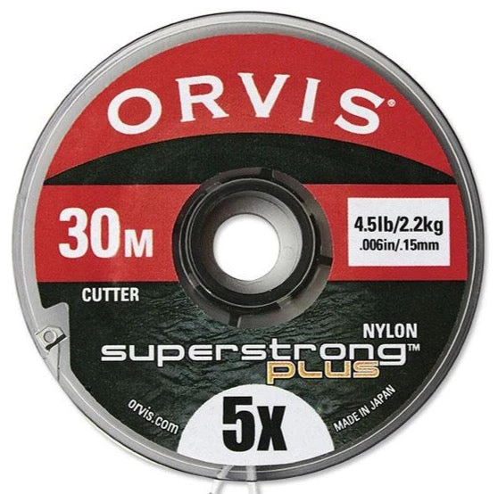 Leaders & Tippet Orvis SuperStrong Plus Tippet 30m Spool 1 Leaders & Tippet Orvis SuperStrong Plus Tippet 30m Spool
