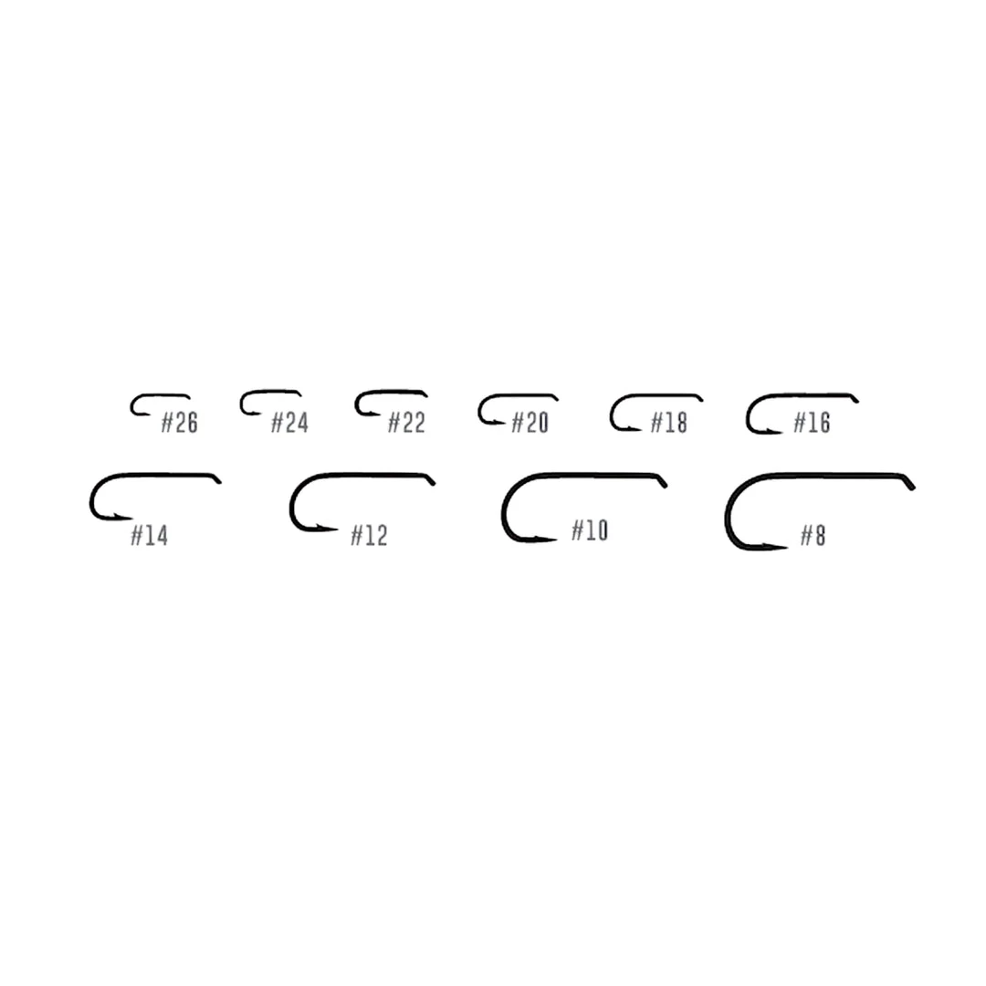 Tiemco TMC 100 Dry Fly Hook 25 Pack Hooks 2 Tiemco TMC 100 Dry Fly Hook 25 Pack Hooks