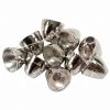 Wapsi Fly Tungsten Conehead Silver Beads, Cones, Eyes