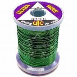 Wapsi Fly Thread, Tinsel, Wire Ultra Wire Green