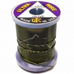 Wapsi Fly Thread, Tinsel, Wire Ultra Wire Olive