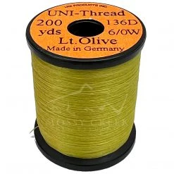 Hareline Uni 6/0 Waxed Thread Thread, Tinsel, Wire 26 Hareline Uni 6/0 Waxed Thread Thread, Tinsel, Wire