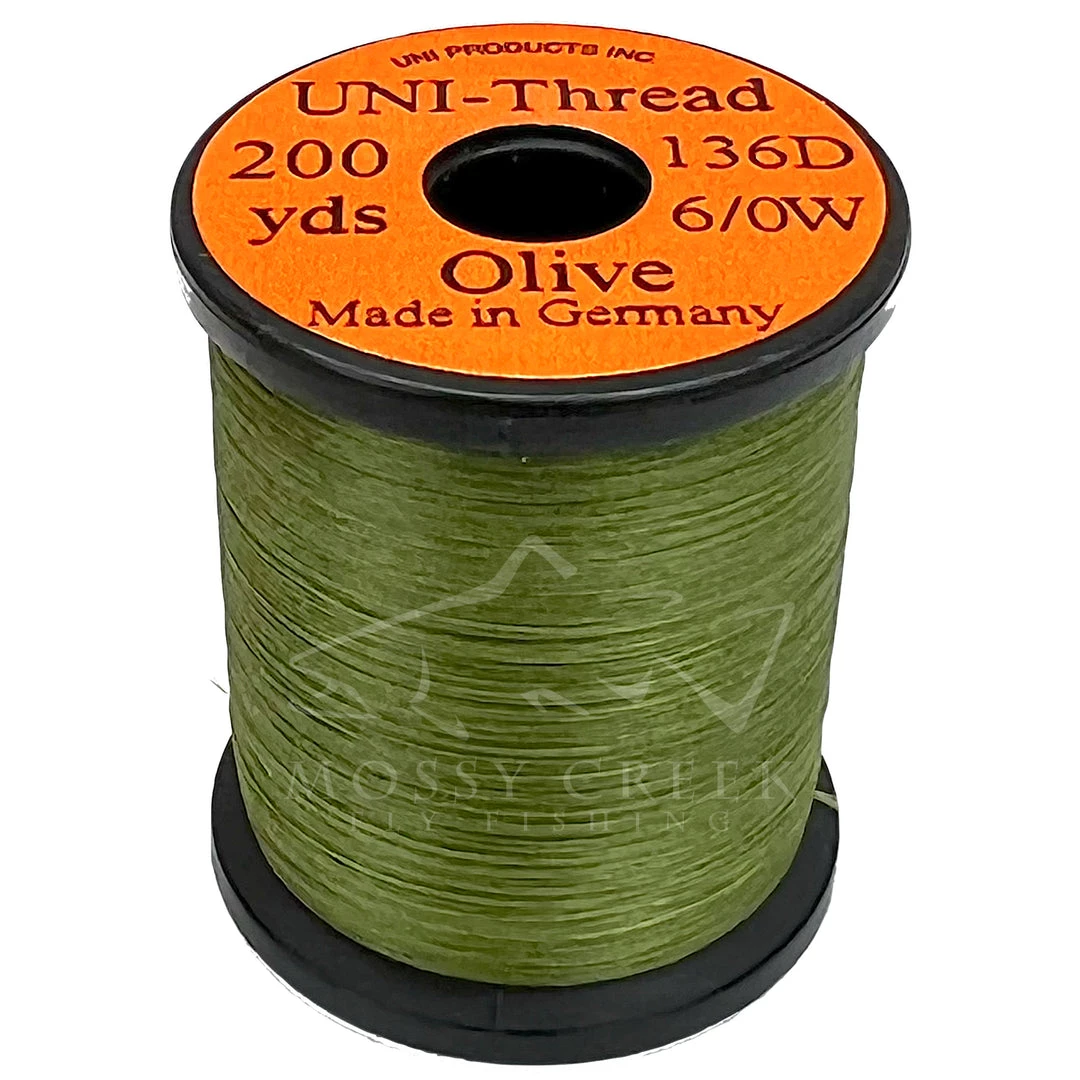 Hareline Uni 6/0 Waxed Thread Thread, Tinsel, Wire 8 Hareline Uni 6/0 Waxed Thread Thread, Tinsel, Wire