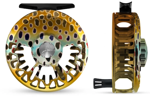 Abel Vaya 4/5 Custom Native Brown Fly Reel Fly Reels 2 Abel Vaya 4/5 Custom Native Brown Fly Reel Fly Reels