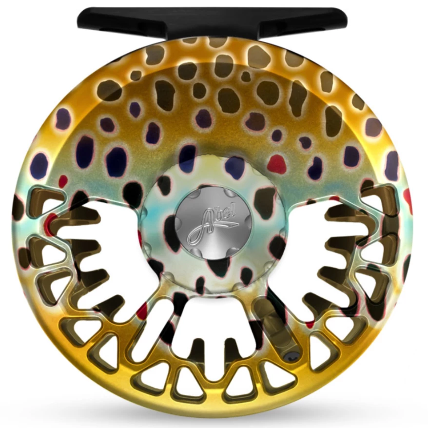 Abel Vaya 4/5 Custom Native Brown Fly Reel Fly Reels 1 Abel Vaya 4/5 Custom Native Brown Fly Reel Fly Reels