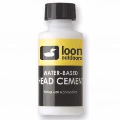 Hareline Loon Water Based Head Cement Adhesives & UV