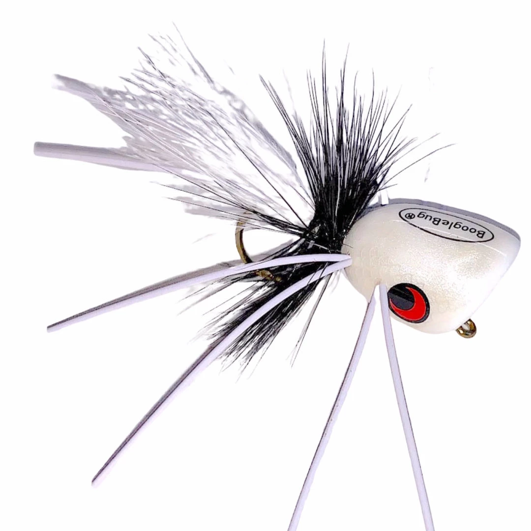 Boogle Bug Popper White Flies 1 Boogle Bug Popper White Flies