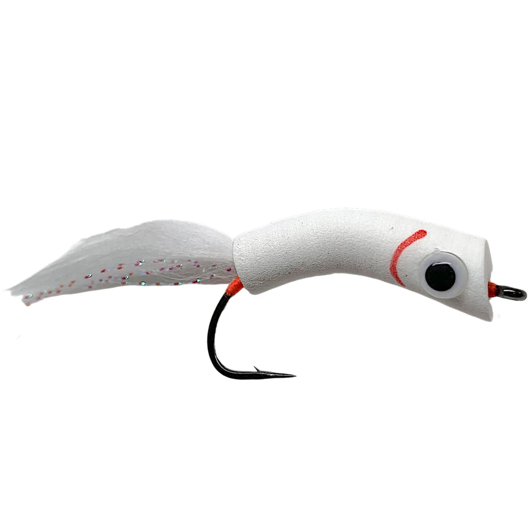 Umpqua Feather Merchants Todd's Wiggle Minnow White Flies 1 Umpqua Feather Merchants Todd's Wiggle Minnow White Flies